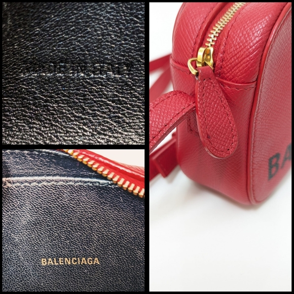✨️💎Authentic Balenciaga Red Crossbody Camera Bag - Picture 15 of 15